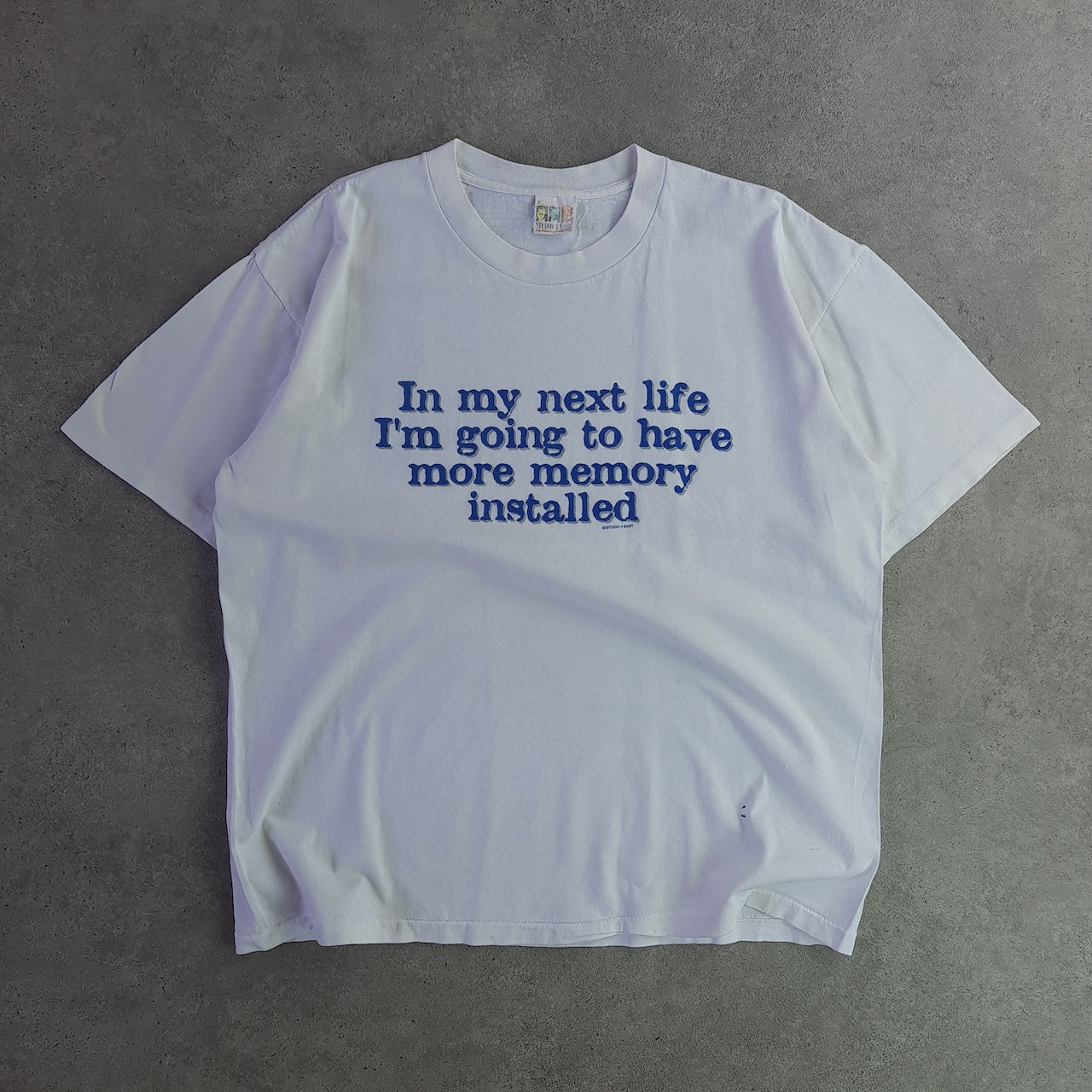 Next Life More Memory Installed Single Stitch T-shirt