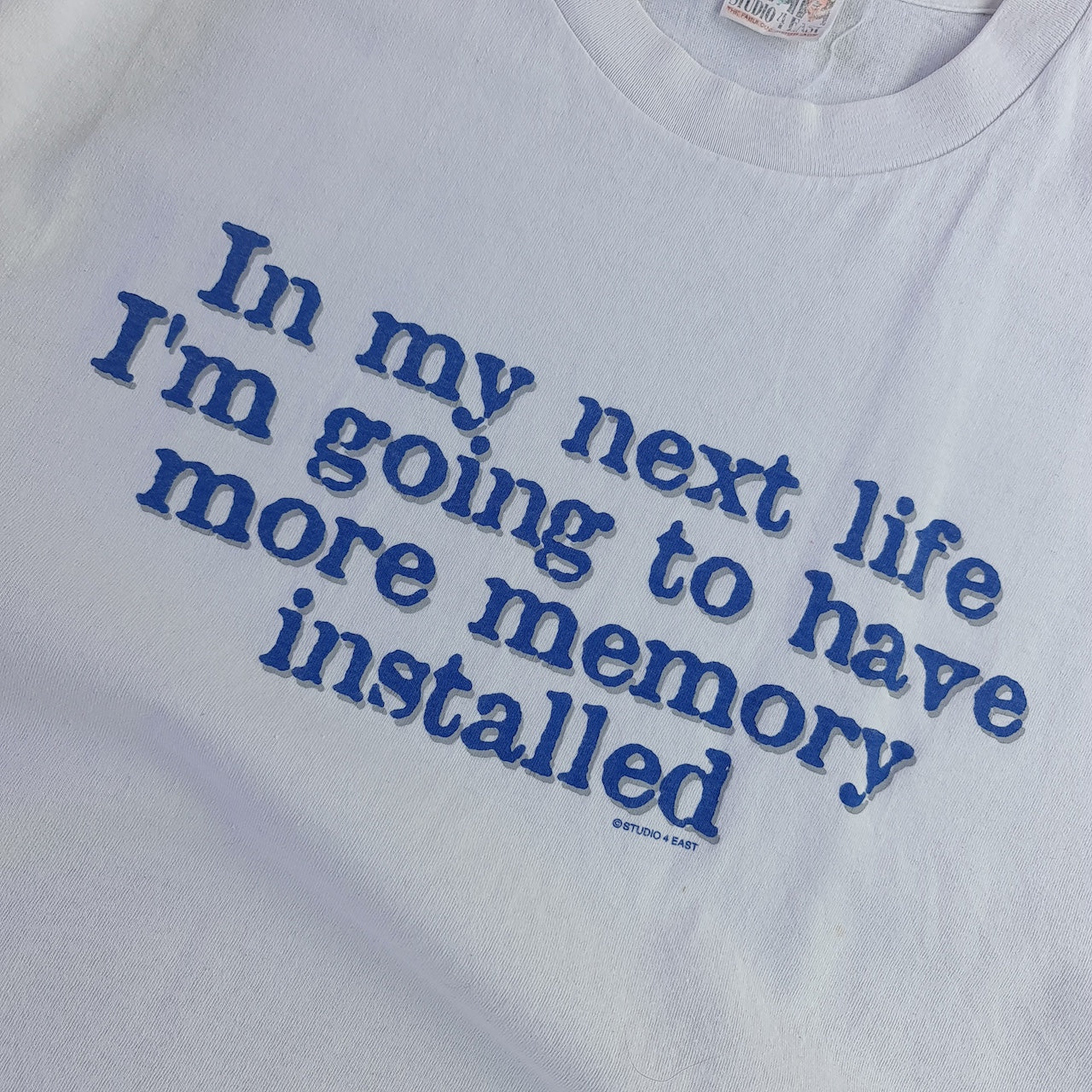 Next Life More Memory Installed Single Stitch T-shirt