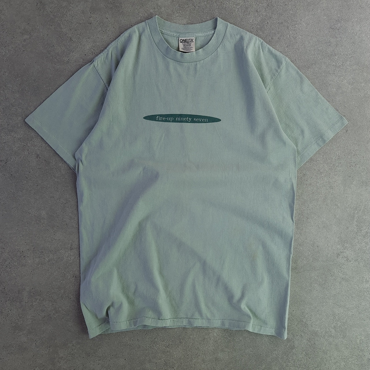 Fire Up Ninety Seven Go The Distance Back Graphic T-Shirt