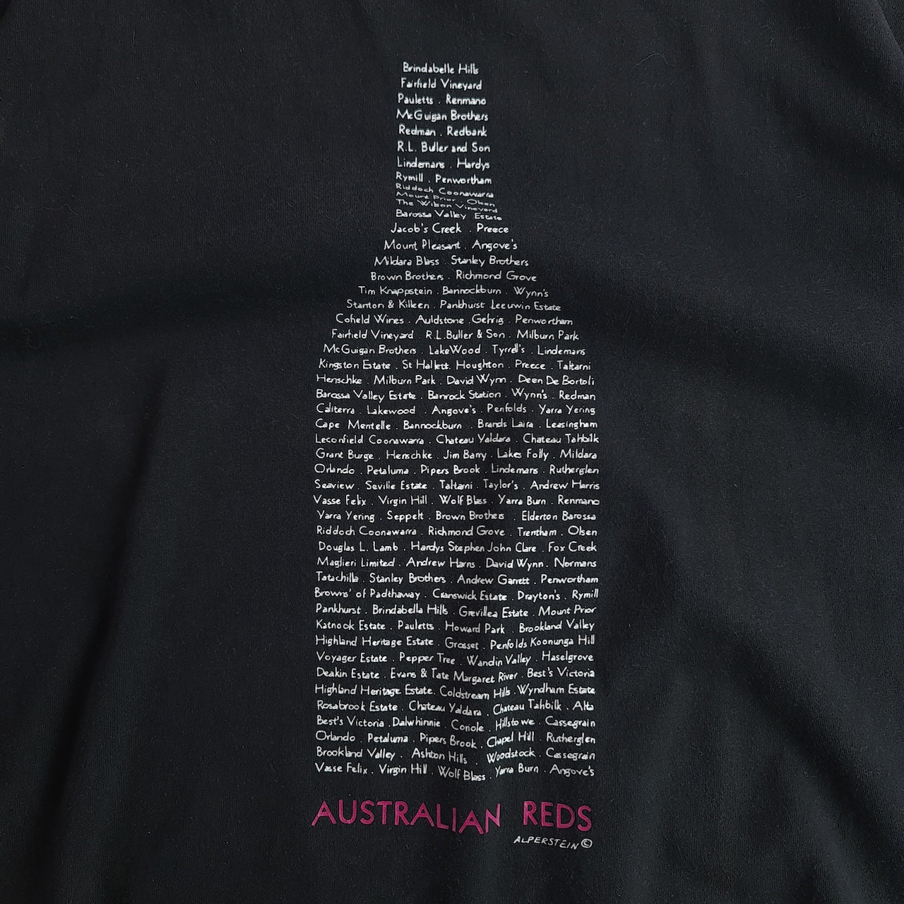 Vintage Australian Red Wine Single Stitch T-Shirt