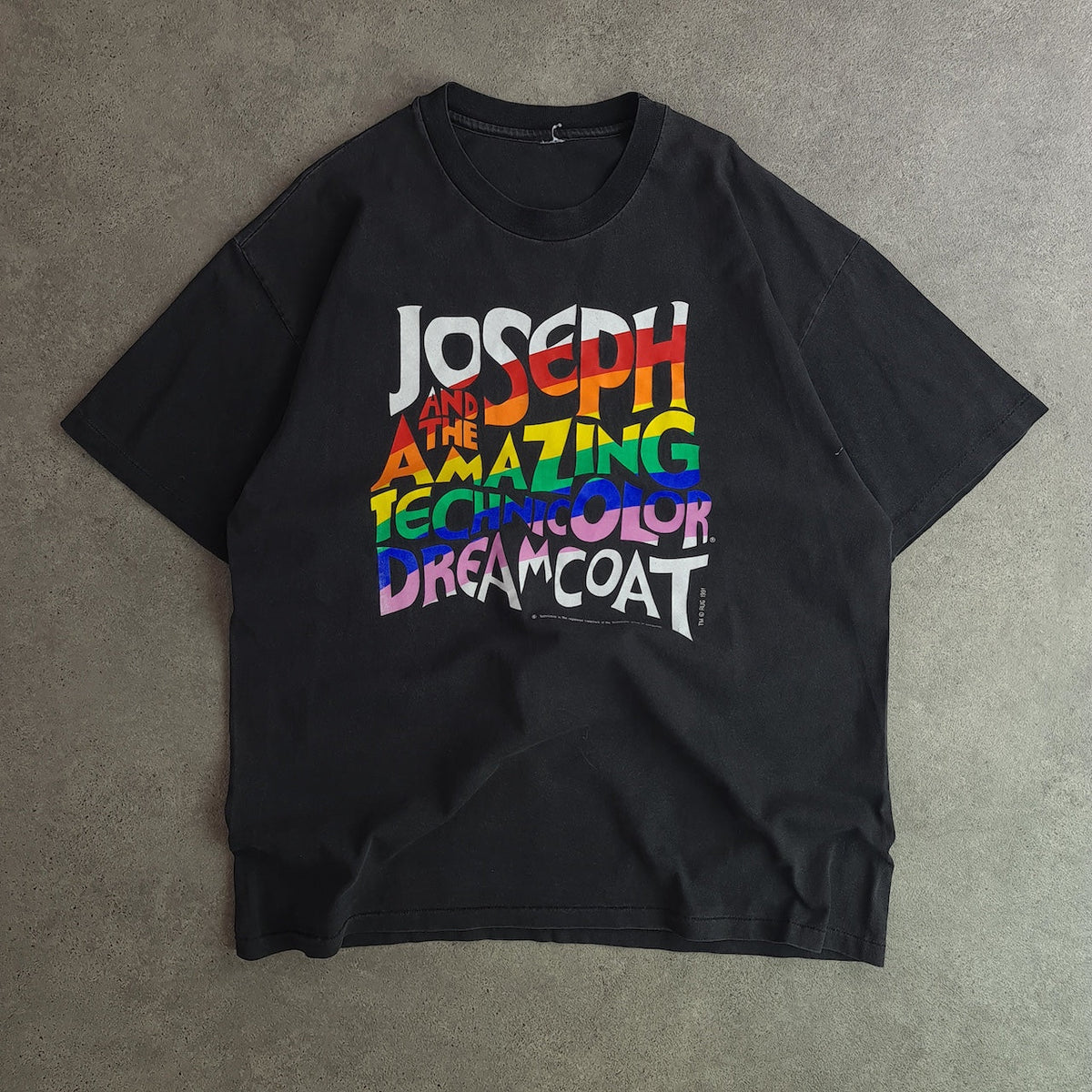 1991 Joesph Technicolour Deamcoat Single Stitch T-Shirt