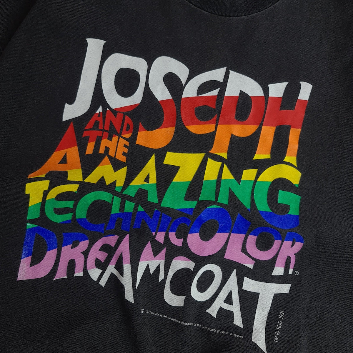 1991 Joesph Technicolour Deamcoat Single Stitch T-Shirt