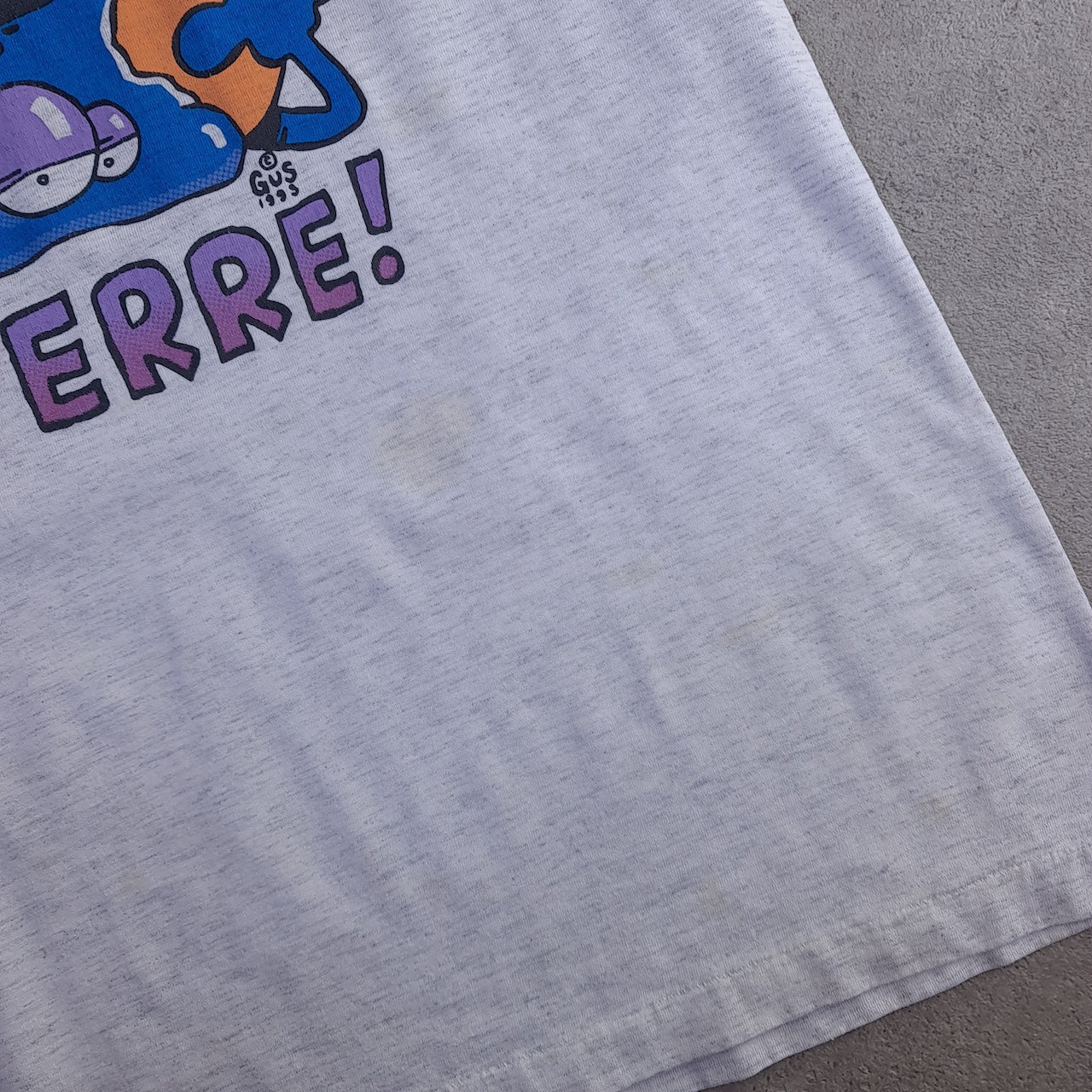 Vintage 90s J'ai Moral A Tere Single Stitch T-Shirt