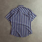 Levi's Check Short Sleeve Pearl Snap Western Shirt