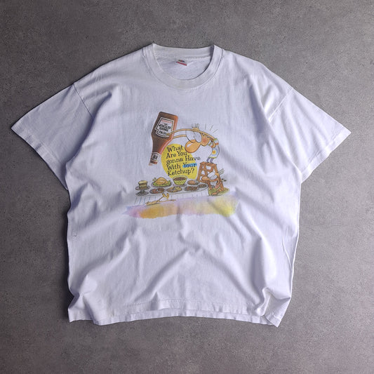 Vintage Heinz What Are You Gonna Have With Your Ketchup T-Shirt