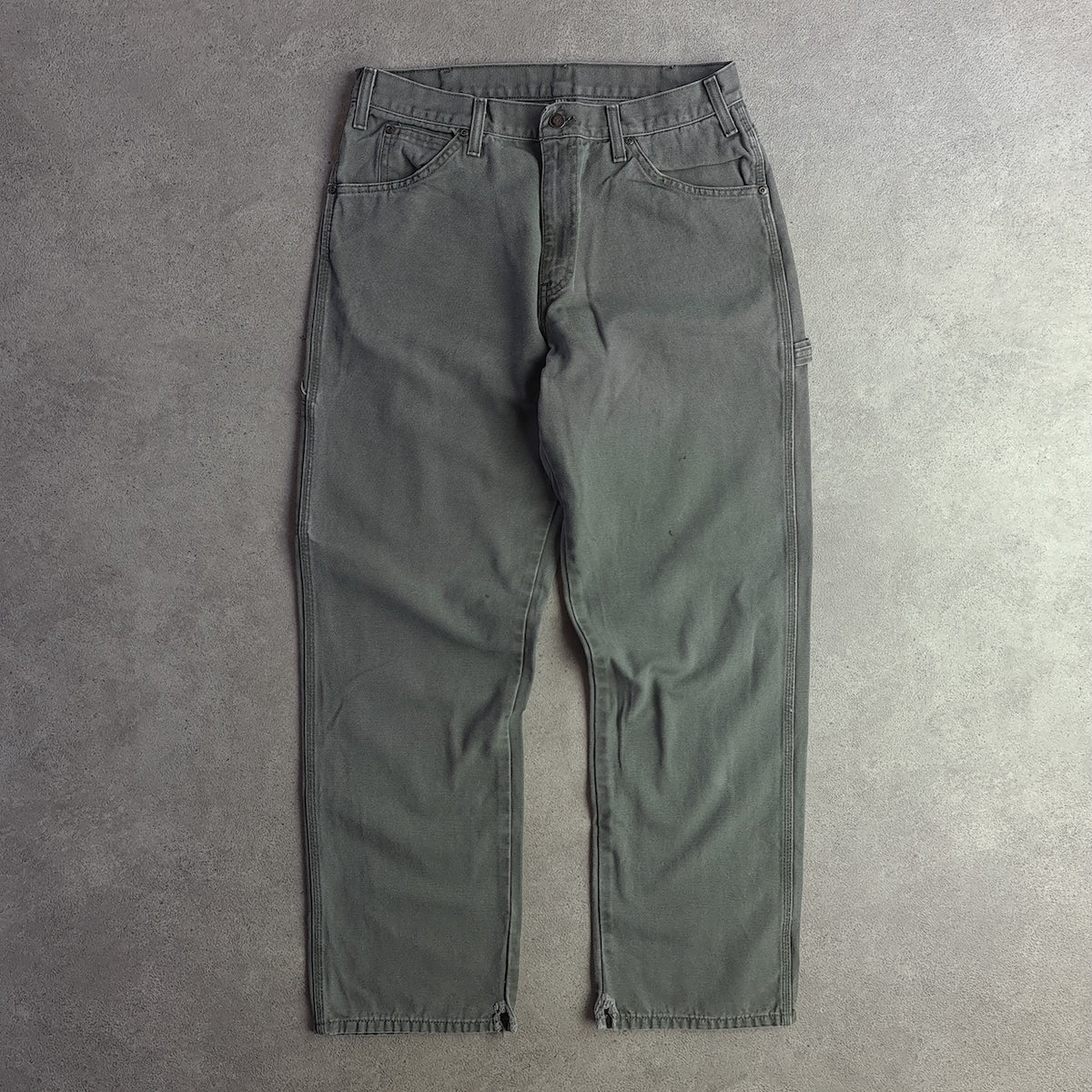 Dickies Distressed Duck Canvas Carpenter Pants