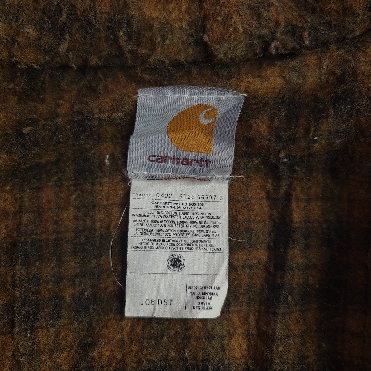 Carhartt J08 DST Denim Active Jacket