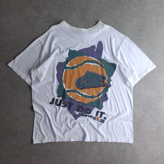 Vintage 90s Nike Tennis Oversized Back Graphic T-Shirt