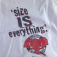 Vintage 90s Elephant Red Brew Size Is Everything T-Shirt