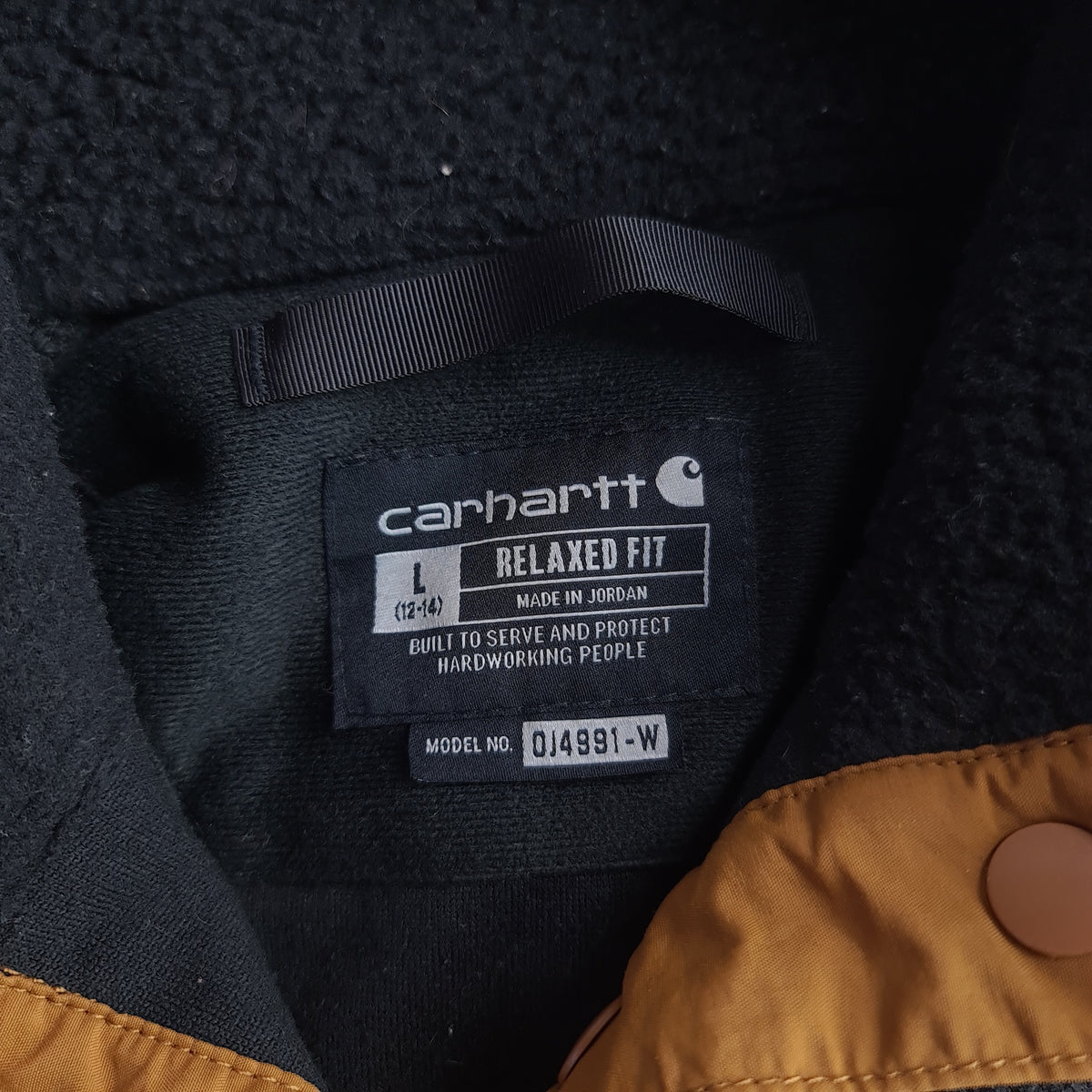 Carhartt Sherpa Fleece Snap T