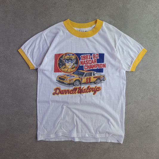 Vintage 80s Darrell Waltrip Nascar Champion 1981-82 T-Shirt