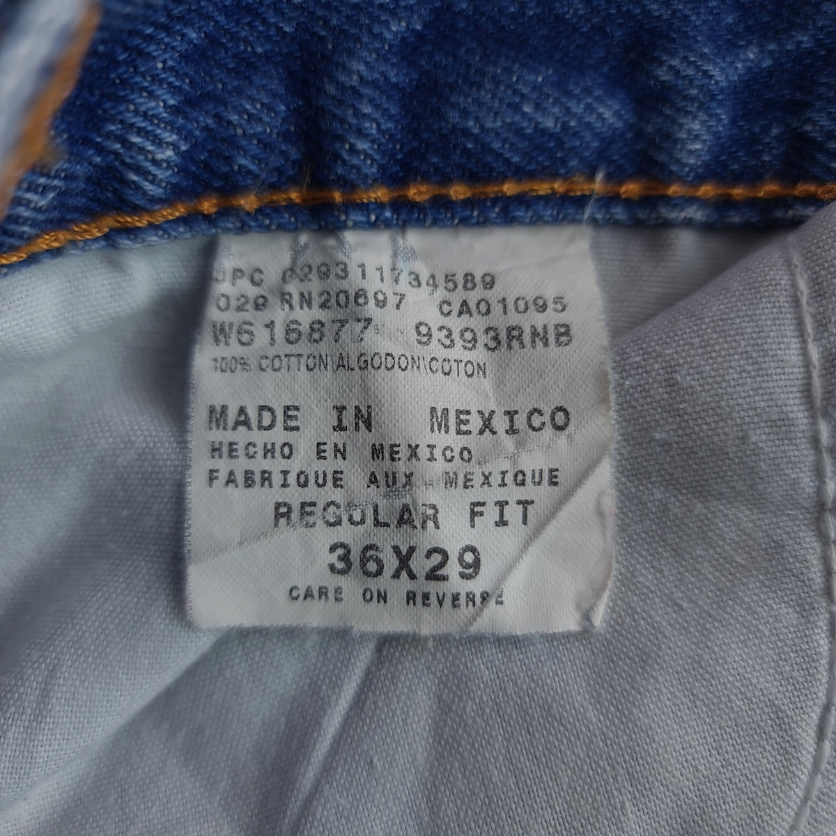 Dickies Distressed Rigid Denim Jeans