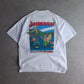 Vintage Johnson Flys Slogan Back Print T-Shirt