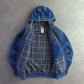Vintage Carhartt J139 DST Hooded Active Denim Jacket