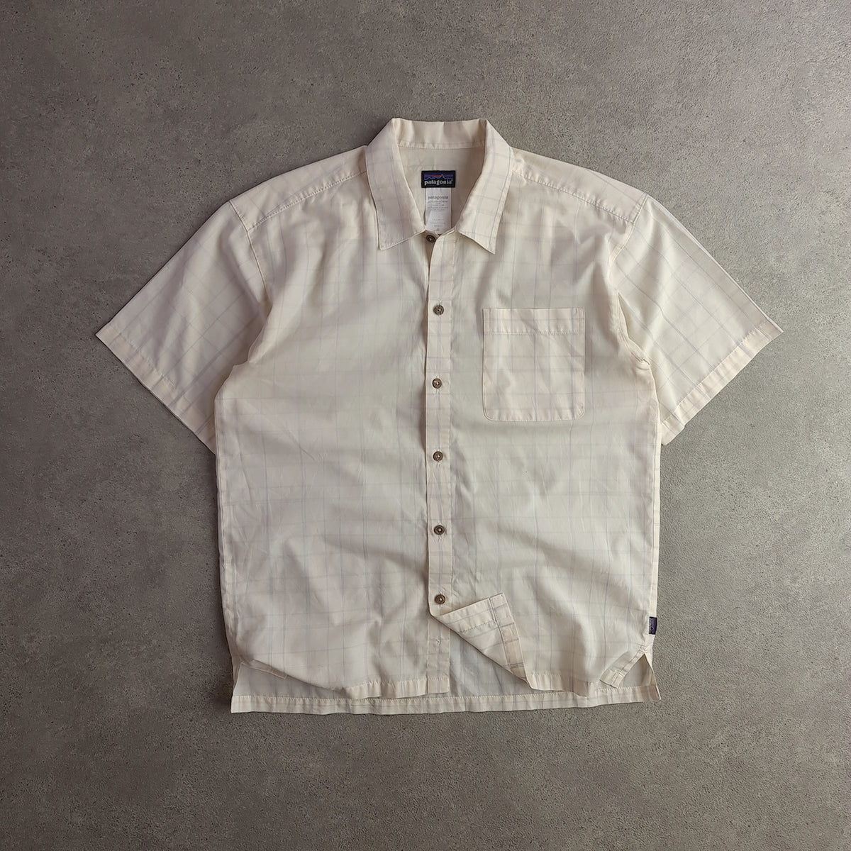 Y2K Patagonia El Jefe Short Sleeve Check Shirt