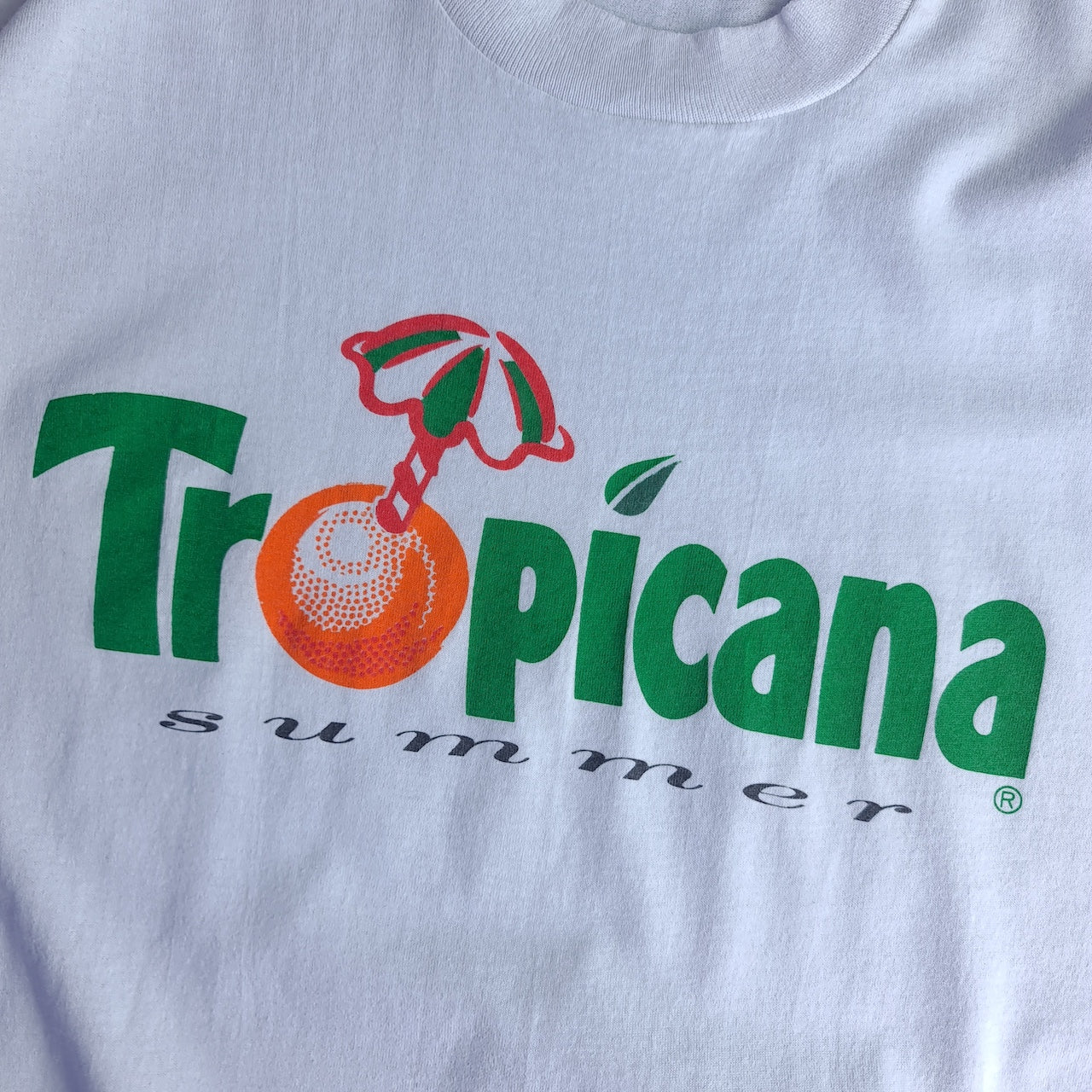 Vintage Tropicana Summer Logo T-Shirt