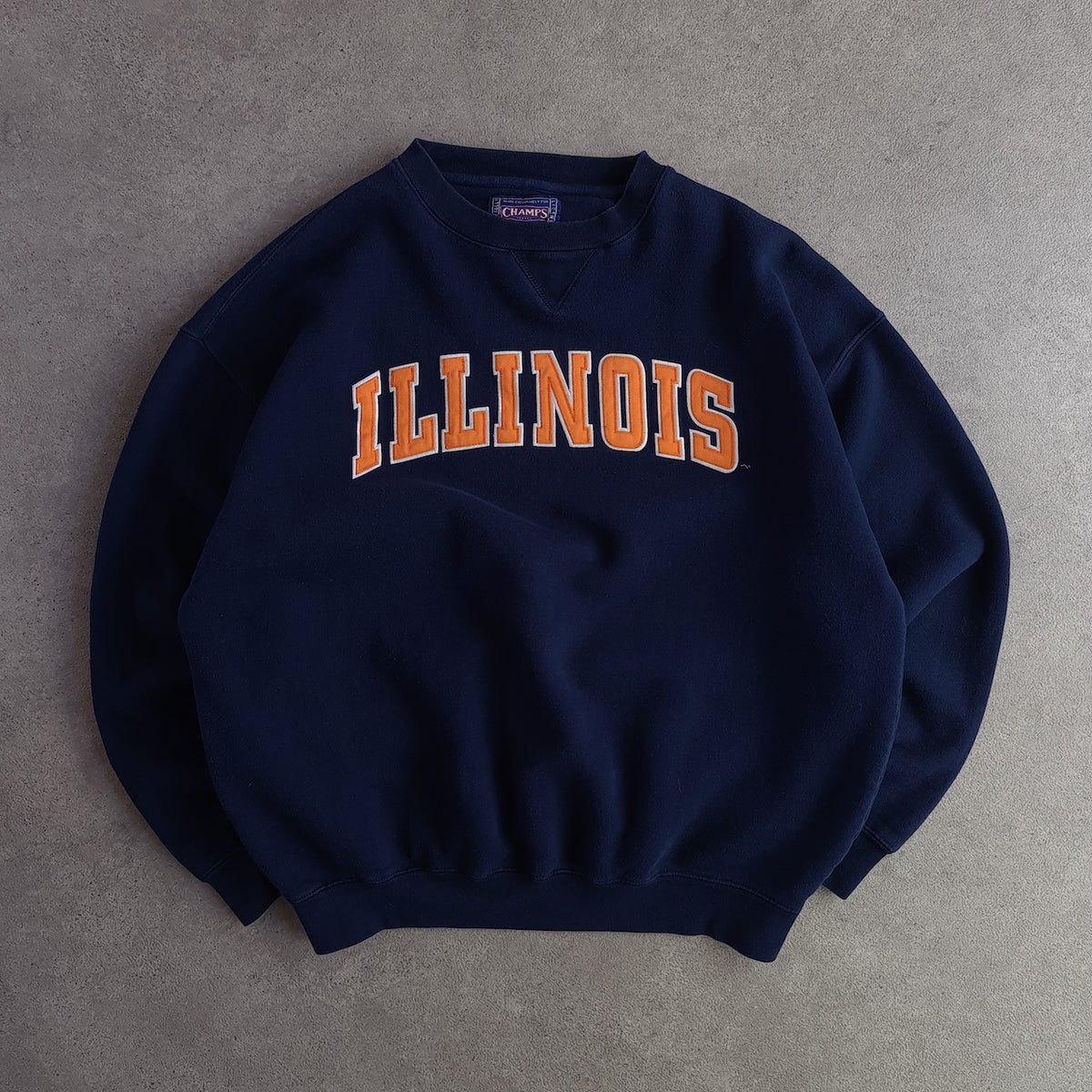 Vintage Champs Illinois Letterman Sweatshirt