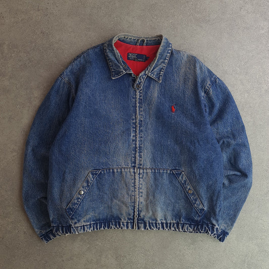 Vintage Ralph Lauren Polo Denim Harrington Jacket
