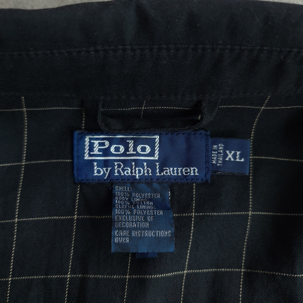 Y2K Polo Ralph Lauren Heavyweight Lined Bi-Swing Harrington Jacket