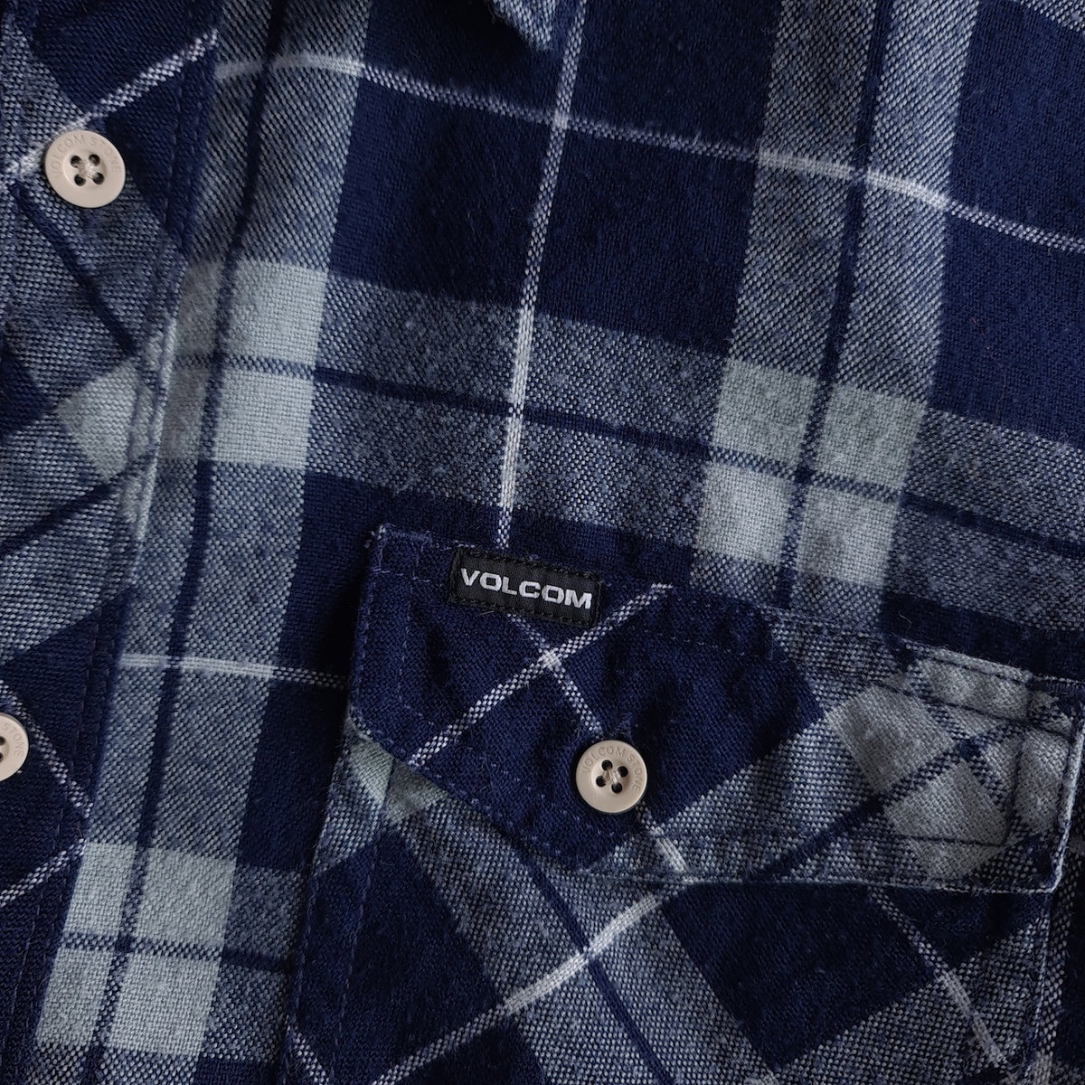 Volcom Long Sleeve Flannel Shirt