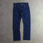 Levi's 501 Rinsed Indigo Jeans