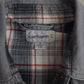 Carhartt Denim Snap Front Shirt Jacket