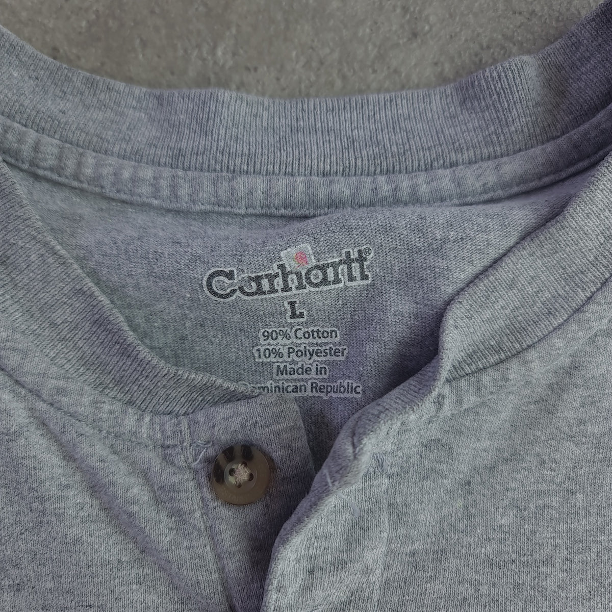Carhartt K84 Henley Collar Heavyweight T-Shirt