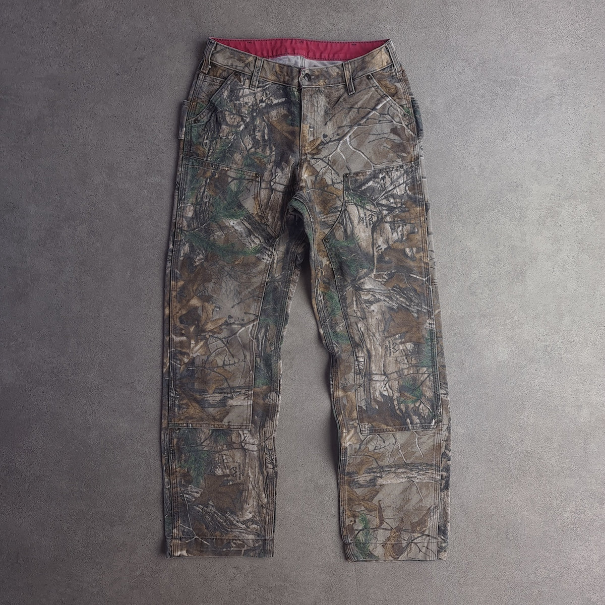 Carhartt Relaxed Fit Realtree Camo Double Knee Carpenter Pants
