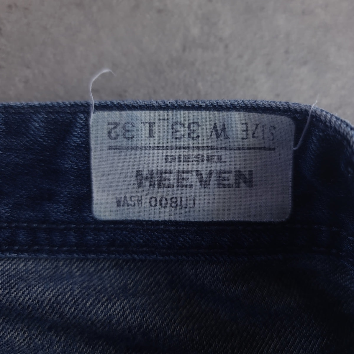 Diesel Heeven Dirty Thirty Rare Limited Edition Slim Tapered Jeans