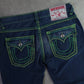 Y2K True Religion Ricky Super T Relaxed Straight Jeans