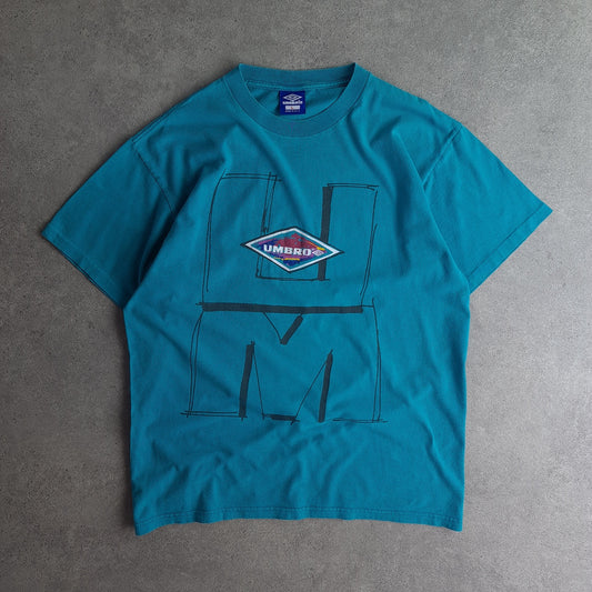 Vintage 90s Umbro Double Sided Printed T-Shirt