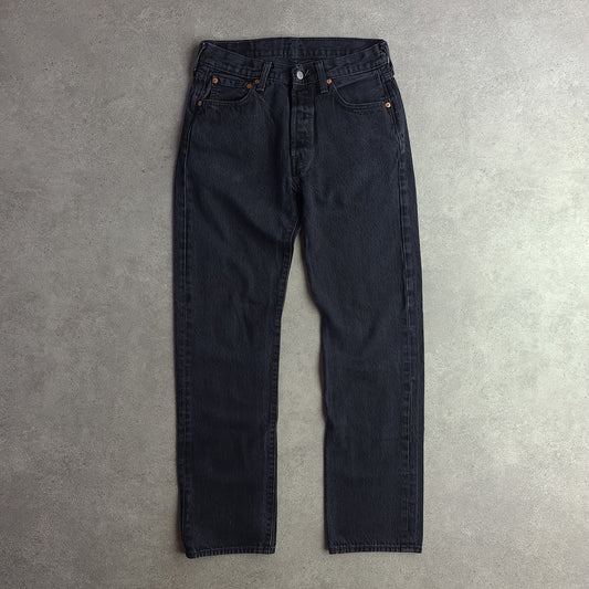 Levi's 501 Super Black Jeans