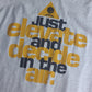 Vintage Above The Rim Hoopwear Back Print T-Shirt