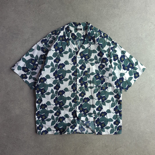 Rare Vintage 90s Christian Dior Monsieur Floral Shirt
