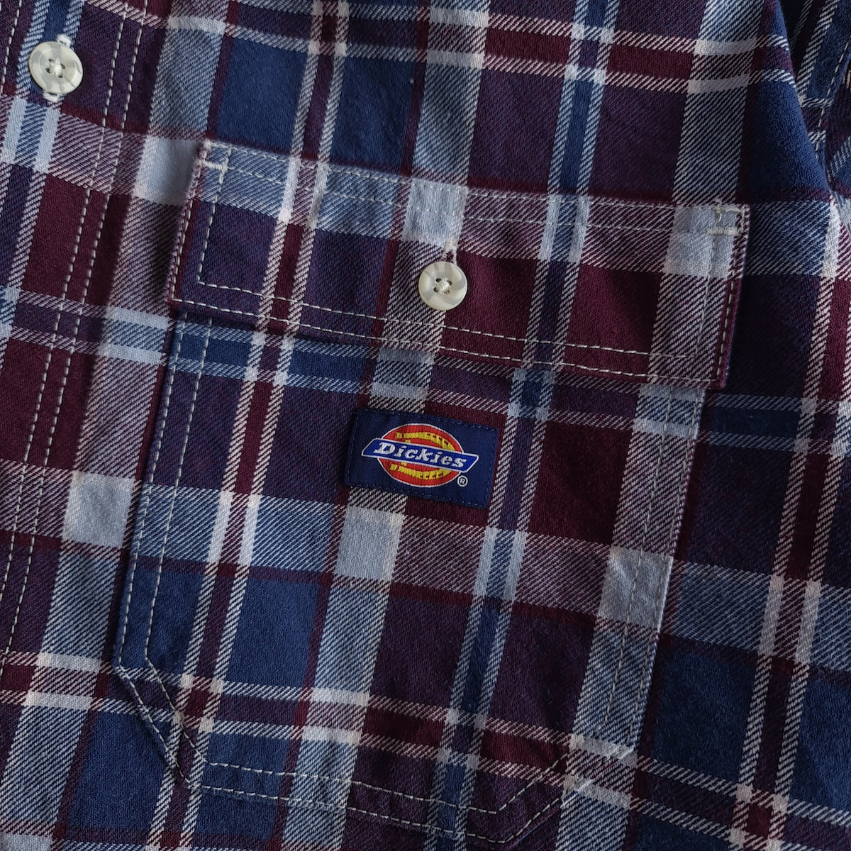 Dickies Long Sleeve Flannel Shirt