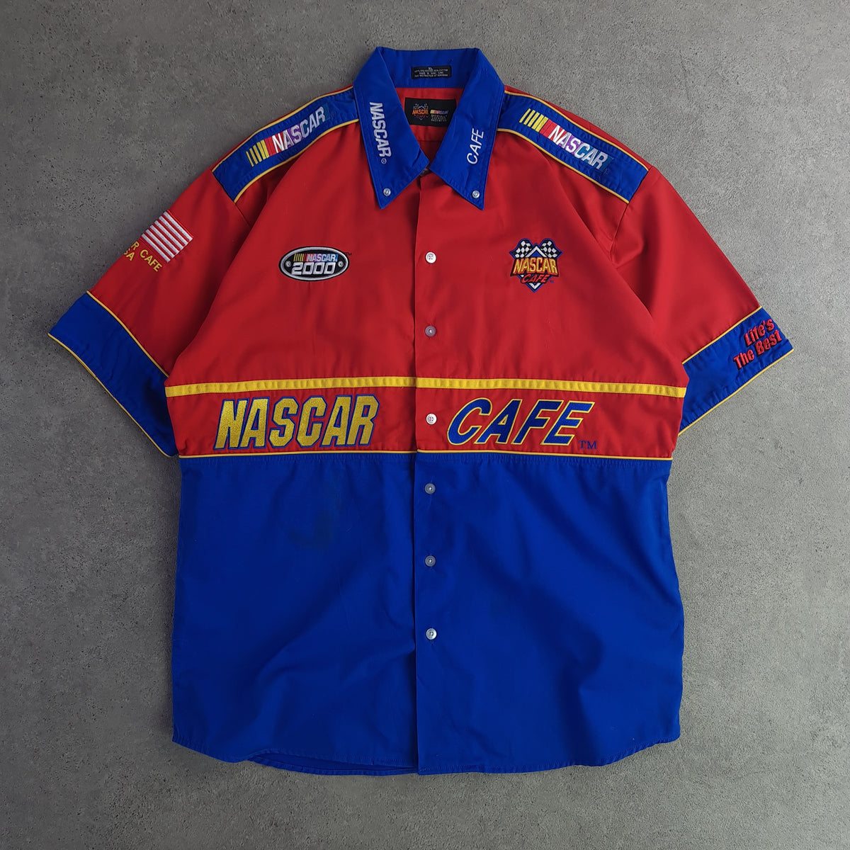 2000 Nascar Cafe Short Sleeve Shirt