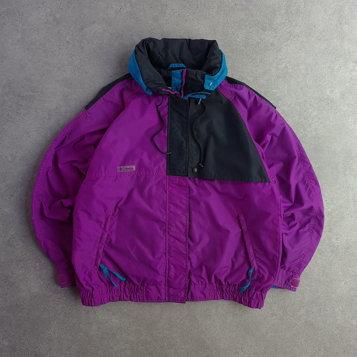 Vintage 90s Columbia Colourblock Rai Jacket