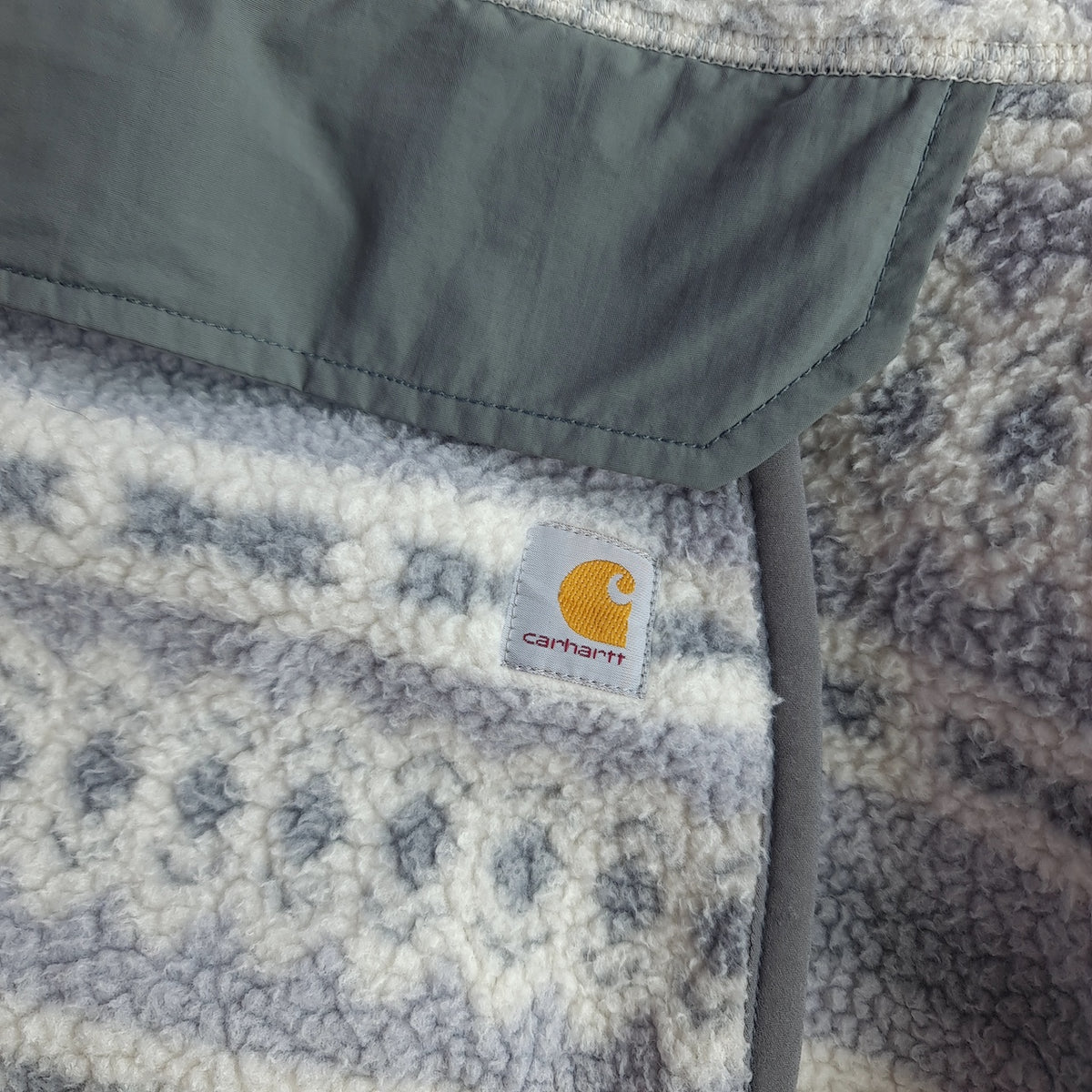 Carhartt 104922 Relaxed Fit Snap T Sherpa Fleece