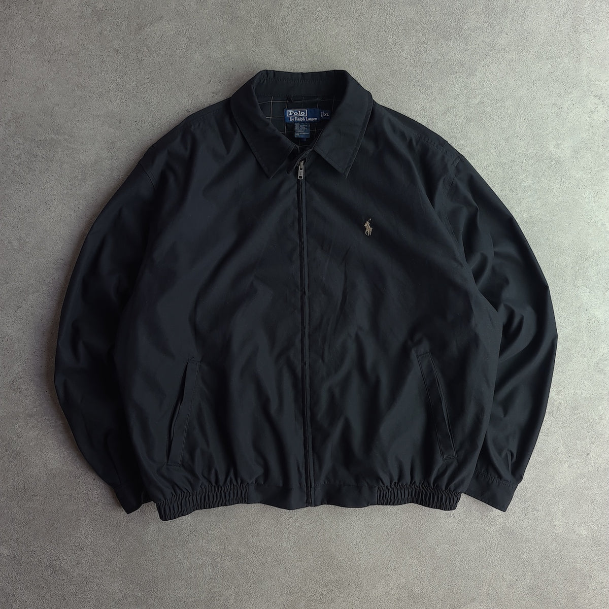 Y2K Polo Ralph Lauren Heavyweight Lined Bi-Swing Harrington Jacket
