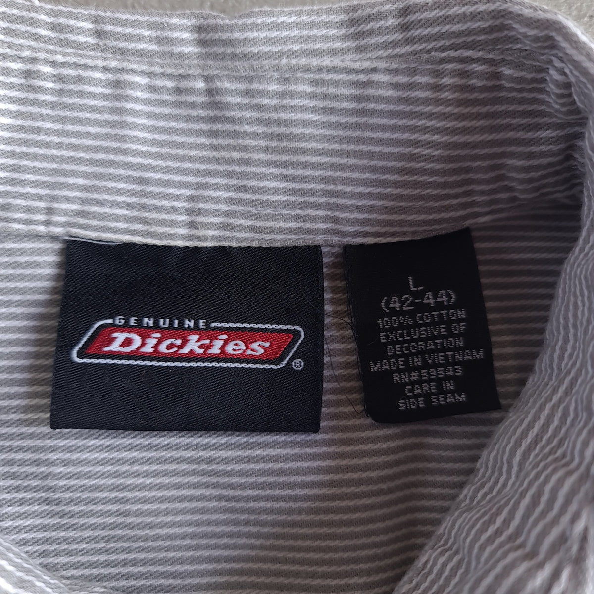 Dickies Short Sleeve Striped Shirt