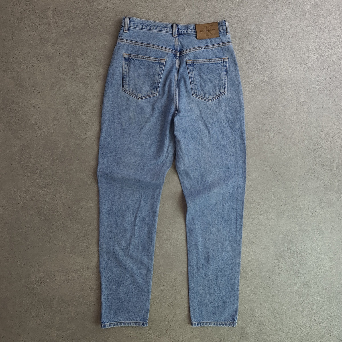 Calvin Klein Light Stone Wash High Waist Jeans
