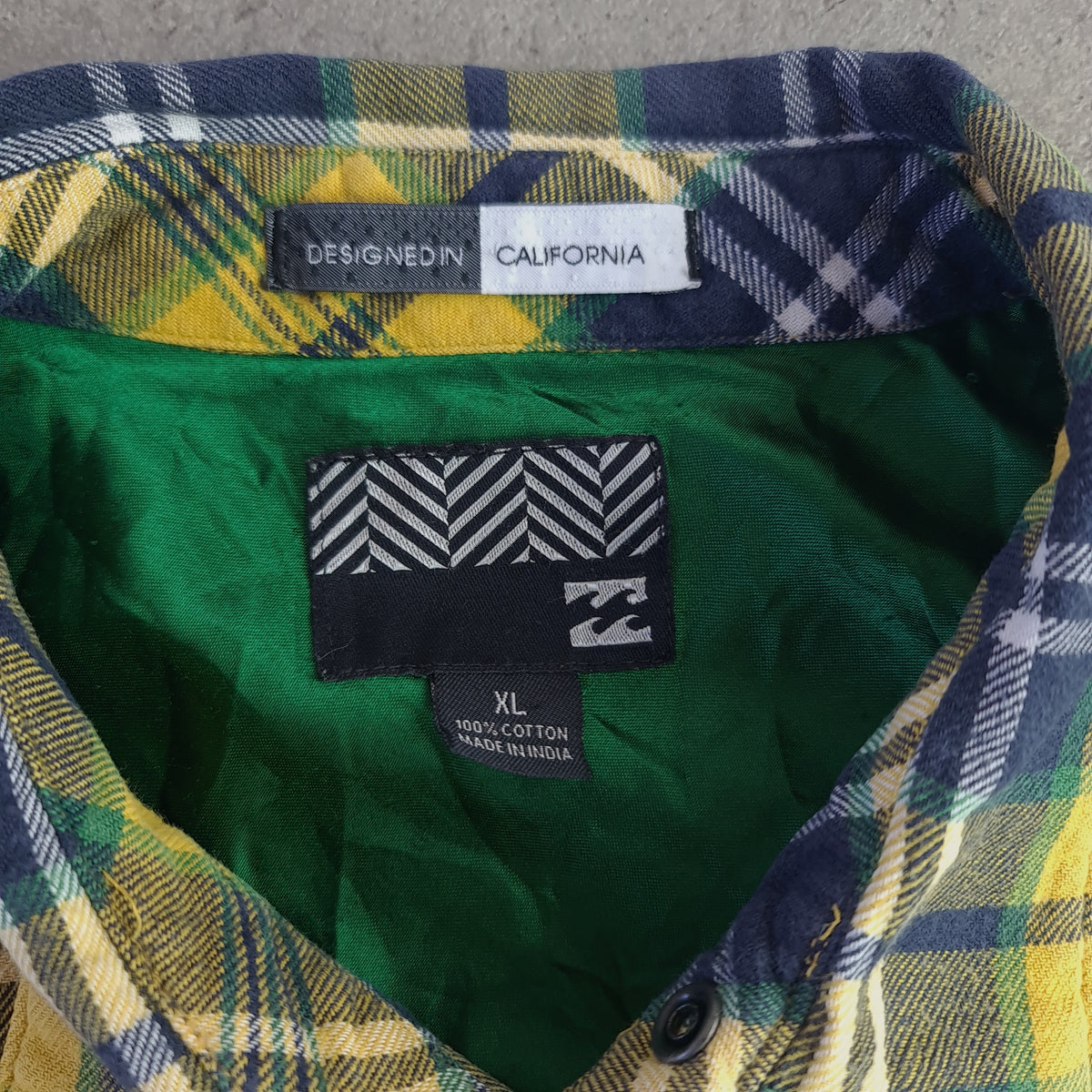 Billabong Long Sleeve Flannel Shirt