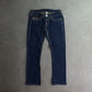 Y2K True Religion Rainbow Gina Low Rise Kick Flare Jeans