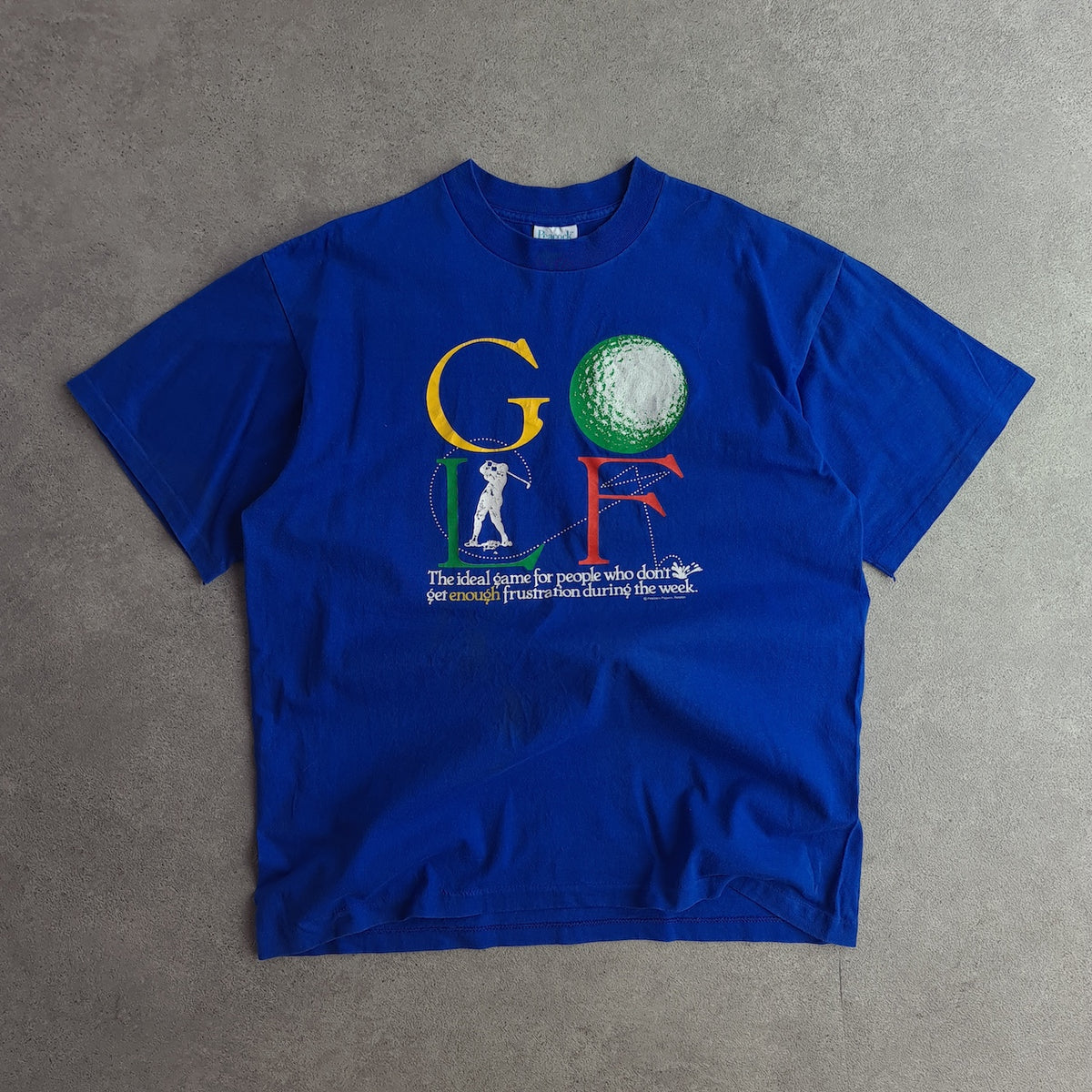 Vintage 90s Golf Slogan T-Shirt