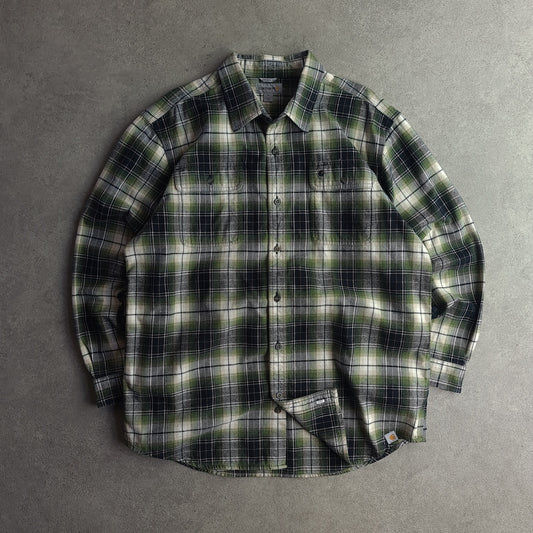 Carhartt Original Fit Plaid Heavyweight Flannel Shirt