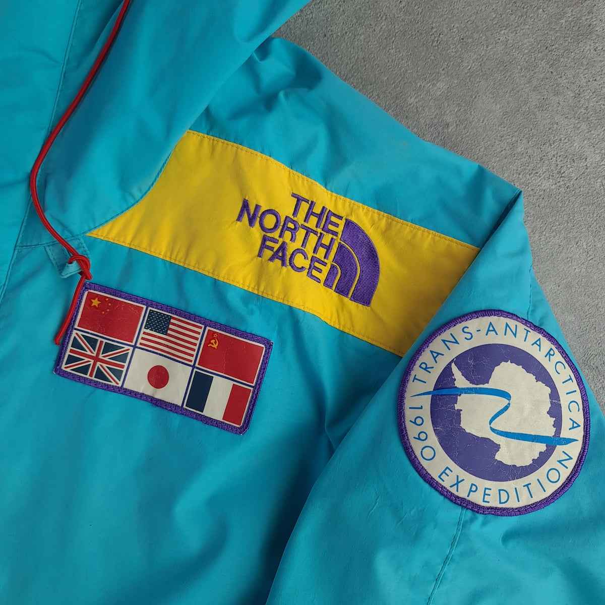 Rare 1990 The North Face Trans Antarctic Expedition Jacket