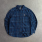 Carhartt Hubbard Slim Fit Plaid Flannel Long Sleeve Shirt