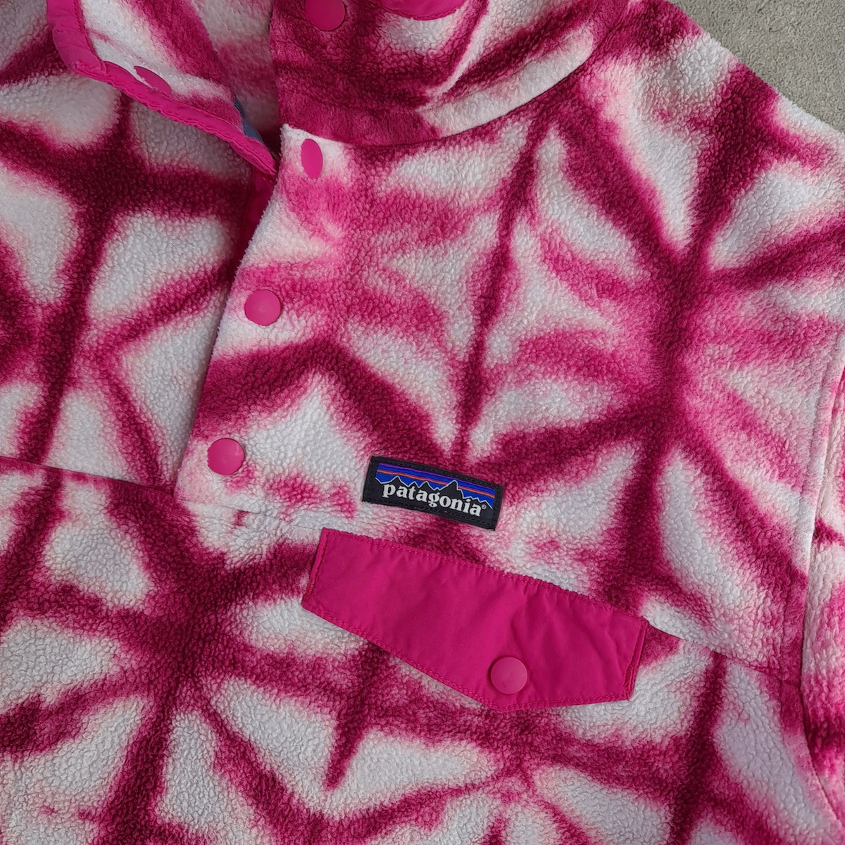 Patagonia Patterned Synchilla Snap-T Pullover Fleece