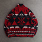 Ralph Lauren Active Aztec Patterned Fleece Jacket