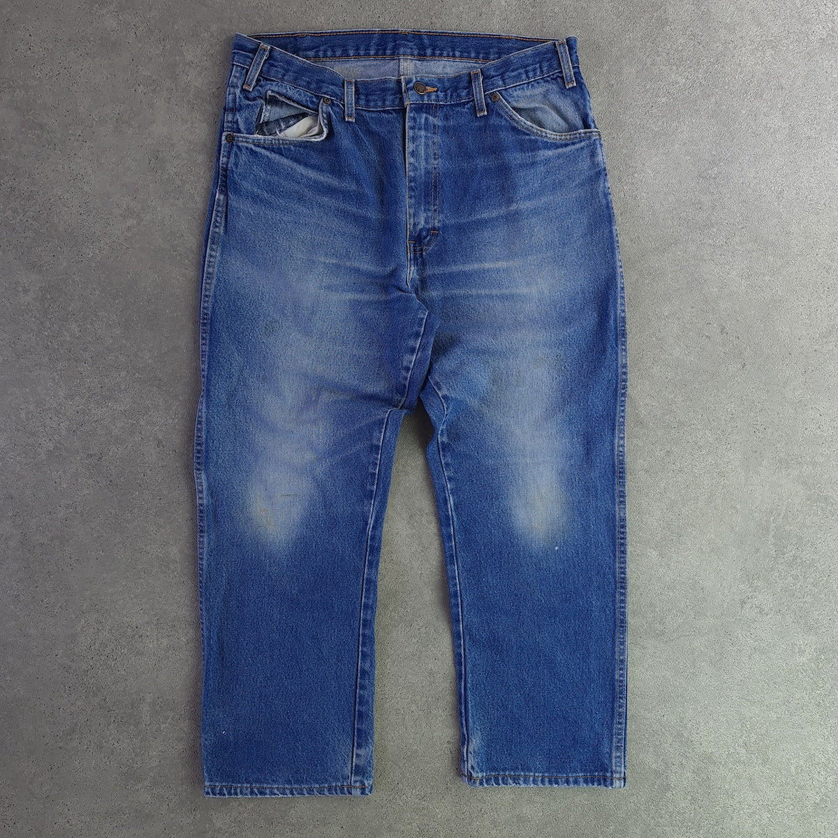 Dickies Distressed Rigid Denim Jeans